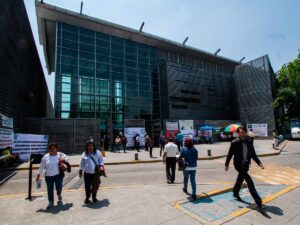 CIUDAD DE MÉXICO, 27MARZO2018.- Fachada del edificio de la Junta Federal de Conciliación y Arbitraje, al norte de la Ciudad de MéxicoFOTO: ISAAC ESQUIVEL /CUARTOSCURO.COM